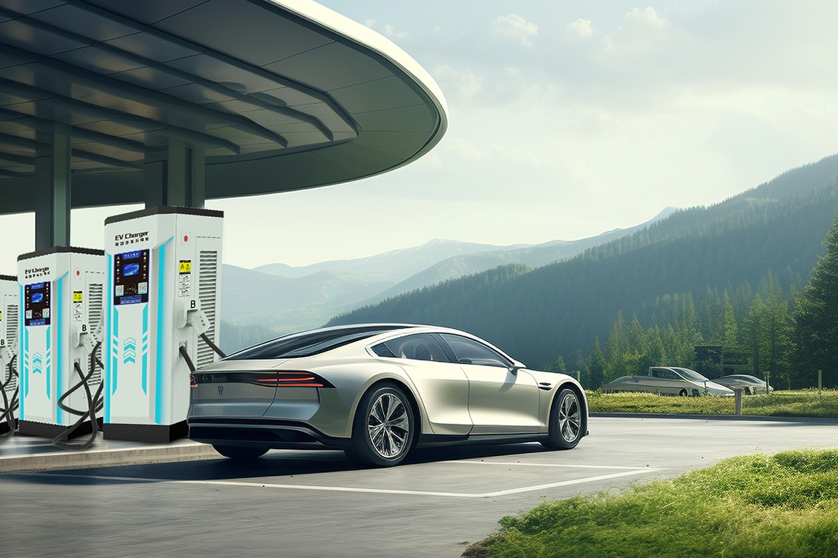 High speed service station charging solution